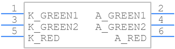 564-0100-122F - Dialight - PCB symbol
