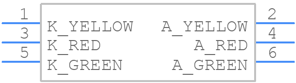 564-0100-213F - Dialight - PCB symbol