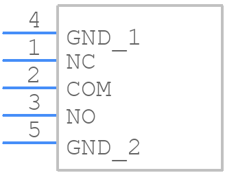 MS1206L6 - CIT Relay & Switch - PCB symbol