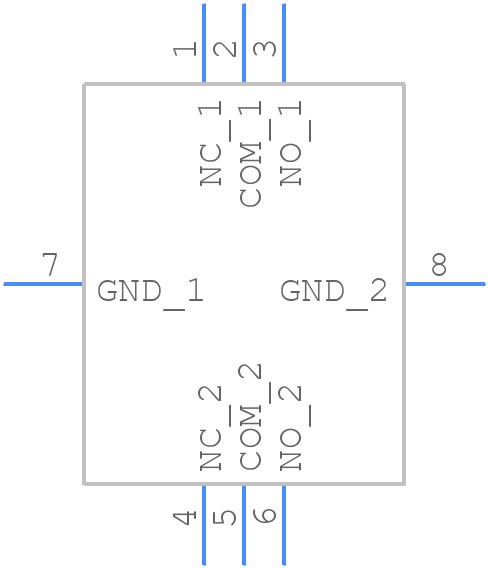 MS2211L4 - CIT Relay & Switch - PCB symbol
