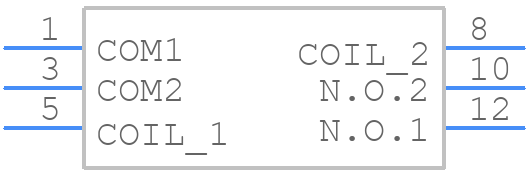 AHER1282 - Panasonic - PCB symbol
