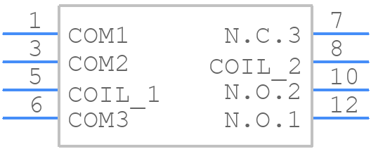 AHER2281 - Panasonic - PCB symbol