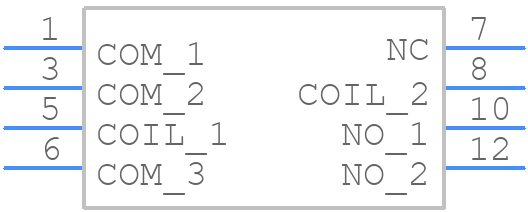 AHER2282 - Panasonic - PCB symbol