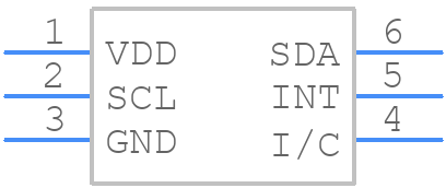 TCS34007FNM - ams OSRAM - PCB symbol