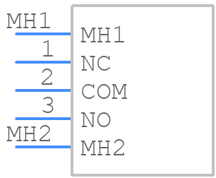 SLW-864547-5A-RA-D - Same Sky - PCB symbol