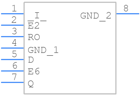 TLE4267GXT - Infineon - PCB symbol
