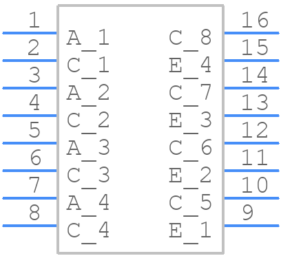 K847PH - Vishay - PCB symbol