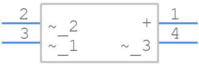 KBPC802PBF - Vishay - PCB symbol