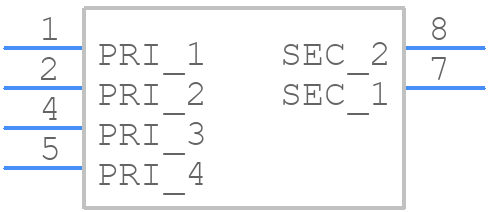 PDC003-EF13A04T - Bourns - PCB symbol