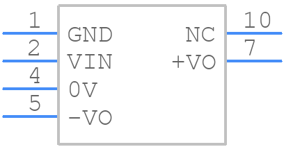 MPE0512XT-1W - Multicomp Pro - PCB symbol