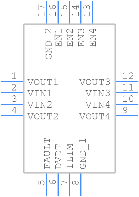 NIV3071MTW4TWG - onsemi - PCB symbol
