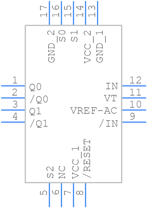 SY89876LMG - Microchip - PCB symbol