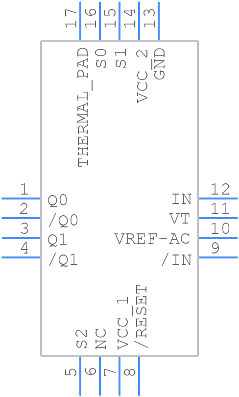 SY89876LMG-TR - Microchip - PCB symbol