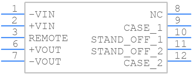 TMR12-2415WI - Traco Power - PCB symbol