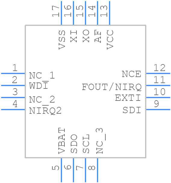 AM0815AQ - Ambiq Micro, Inc. - PCB symbol