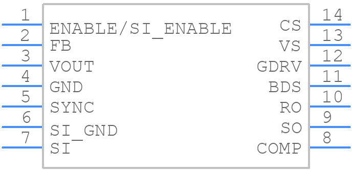 TLE63892GV50XUMA2 - Infineon - PCB symbol