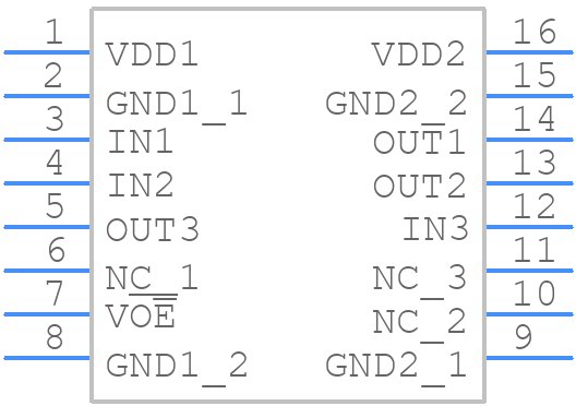 IL514E - NVE - PCB symbol