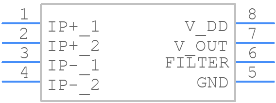 ACHS-7122-500E - Avago Technologies - PCB symbol