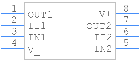 UPC814G2-E1-A - Renesas Electronics - PCB symbol