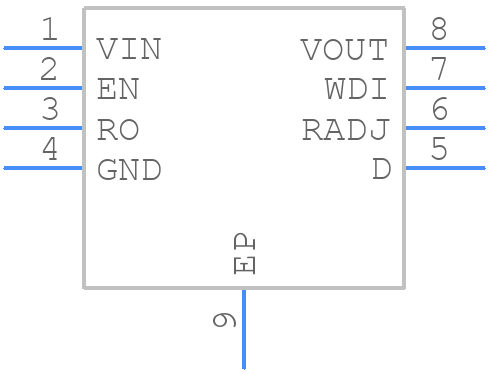 NCV4263-2CPD50R2G - onsemi - PCB symbol