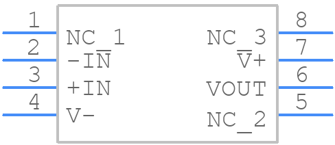 OPA301AIDR - Texas Instruments - PCB symbol