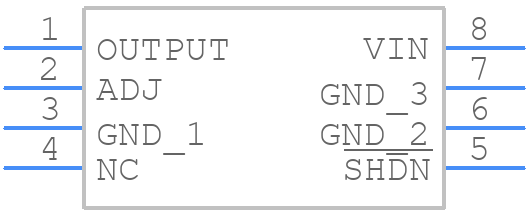 LT1129CS8#TR - Analog Devices - PCB symbol