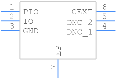 DS28E50Q+T - Analog Devices - PCB symbol