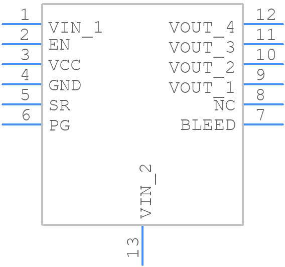 NCP45541IMNTWG-H - onsemi - PCB symbol