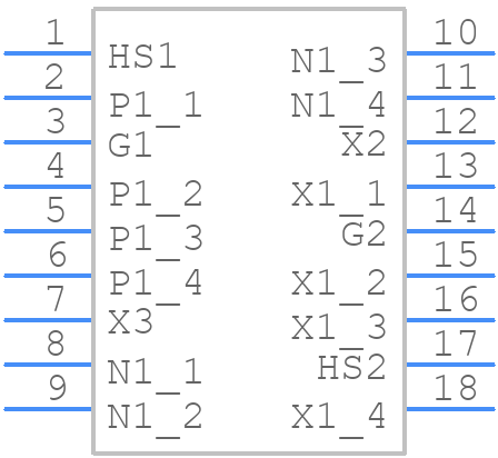 FF17MR12W1M1HB70BPSA1 - Infineon - PCB symbol