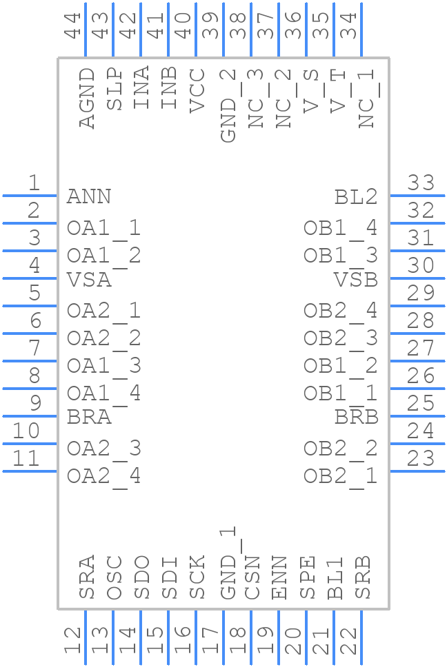 TMC246B-PA-T - Analog Devices - PCB symbol