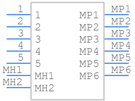 207G-BD00 - ATTEND - PCB symbol