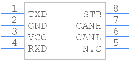TLE9371SJXTMA1 - Infineon - PCB symbol