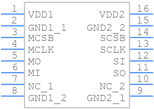 SI86SS41BE-IS2 - Skyworks - PCB symbol
