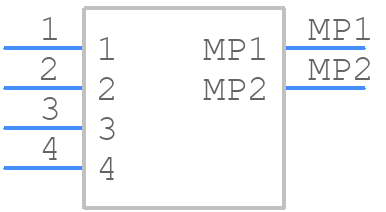 5055750450 - Molex - PCB symbol