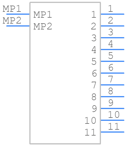 5055781120 - Molex - PCB symbol