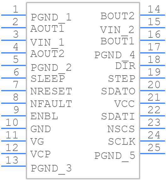MP6602GV-P - Monolithic Power Systems (MPS) - PCB symbol