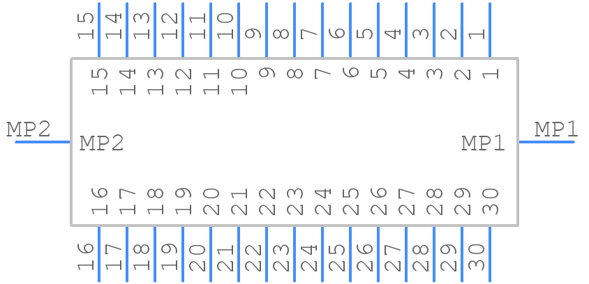 10132797-033100LF - Amphenol Communications Solutions - PCB symbol