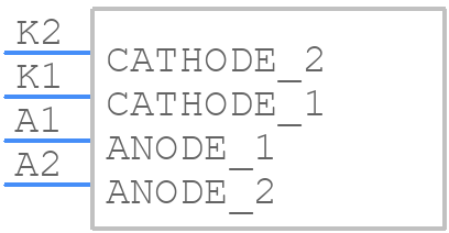 GW JBLMS2.EM-GTHP-A232-1 - ams OSRAM - PCB symbol