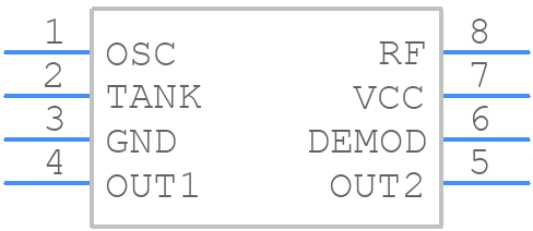 CS209AYDR8 - onsemi - PCB symbol