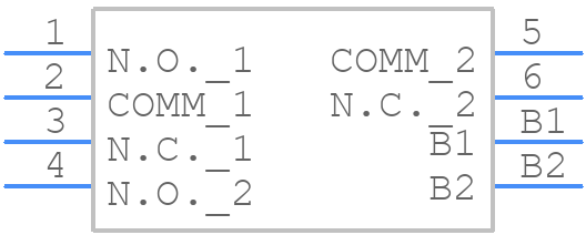 7211MD9AV2BE - LITTELFUSE - PCB symbol