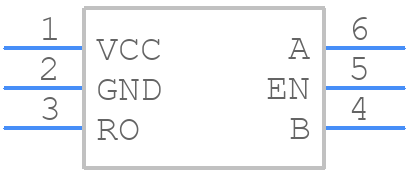 XR33181ESBTR - MaxLinear, Inc. - PCB symbol