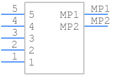 503763-0591 - Molex - PCB symbol