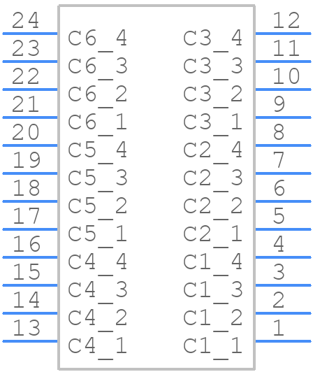46112-0601 - Molex - PCB symbol