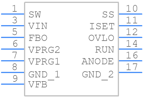 LTC7138HMSE#TRPBF - Analog Devices - PCB symbol