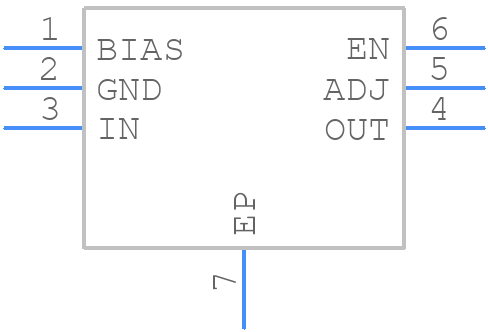 MIC47050YML-TR - Microchip - PCB symbol