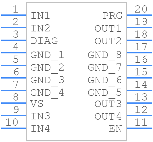 L93PI - STMicroelectronics - PCB symbol