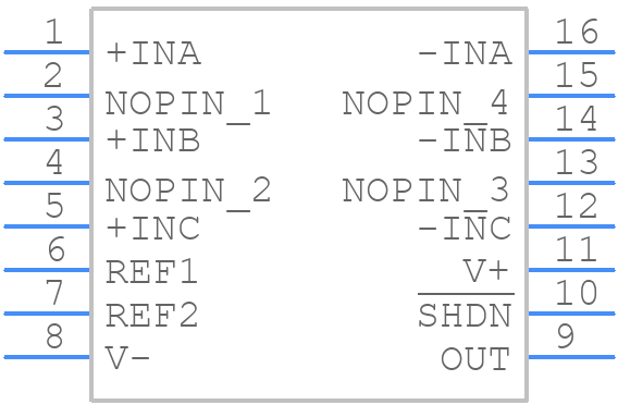 LT1997IMS-3#PBF - Analog Devices - PCB symbol