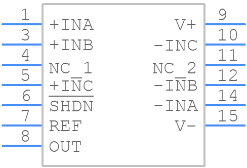 LT1997IDF-1#PBF - Analog Devices - PCB symbol