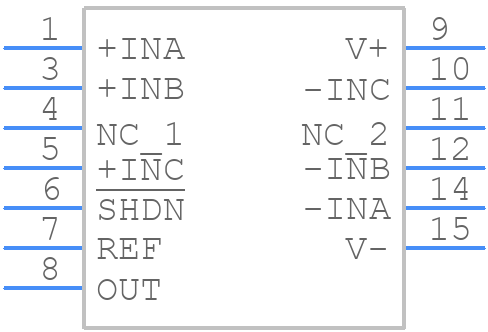 LT1997IDF-2#PBF - Analog Devices - PCB symbol