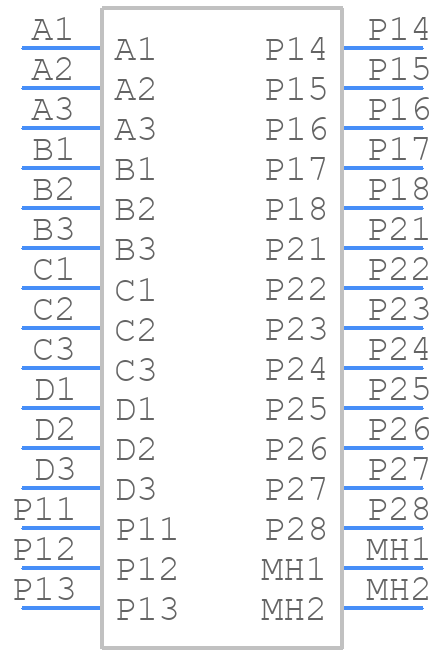 51740-10101201AALF - Amphenol Communications Solutions - PCB symbol